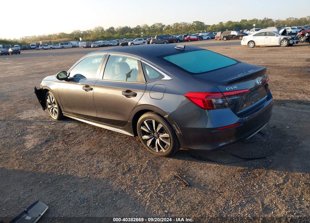 2022 HONDA CIVIC EX VIN: 2HGFE1F7XNH315155