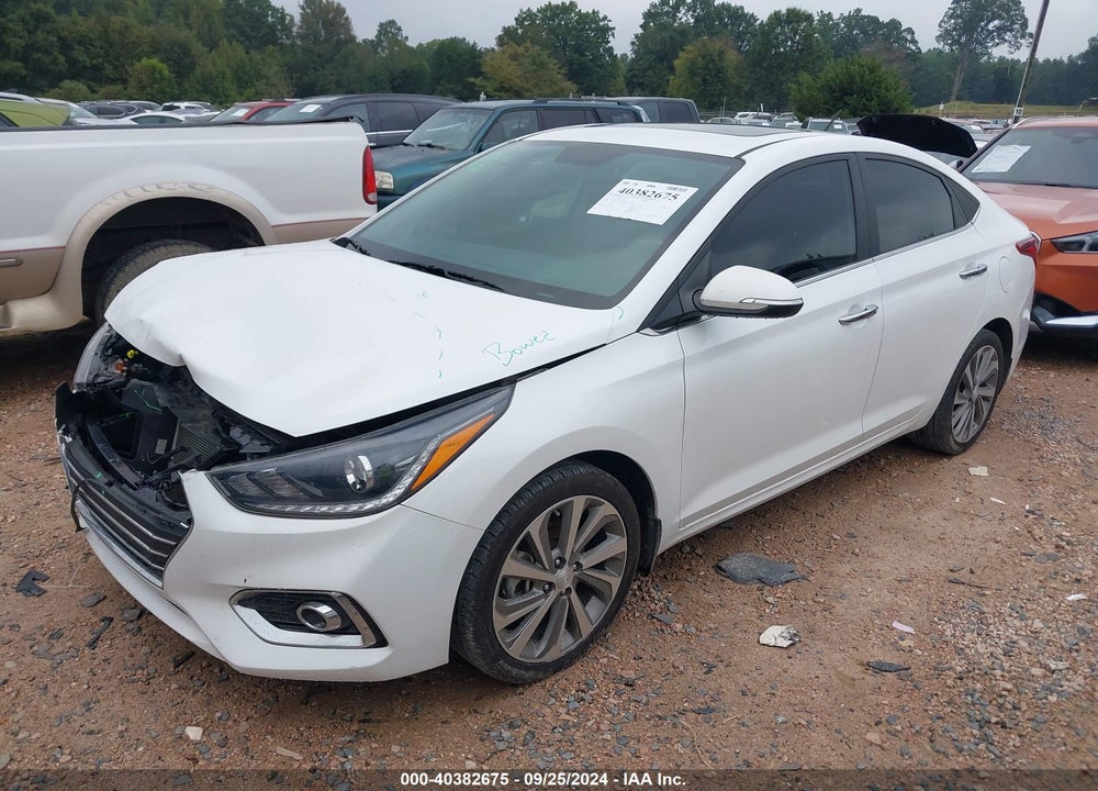 2022 HYUNDAI ACCENT LIMITED VIN: 3KPC34A64NE177681