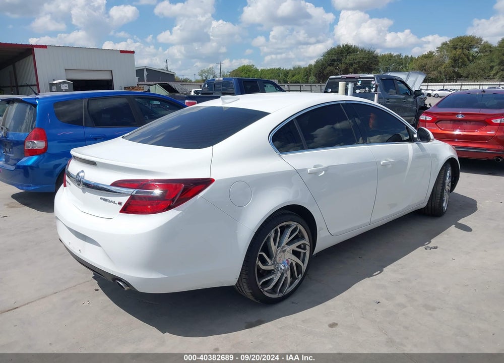 2016 BUICK REGAL TURBO VIN: 2G4GK5EX5G9160706
