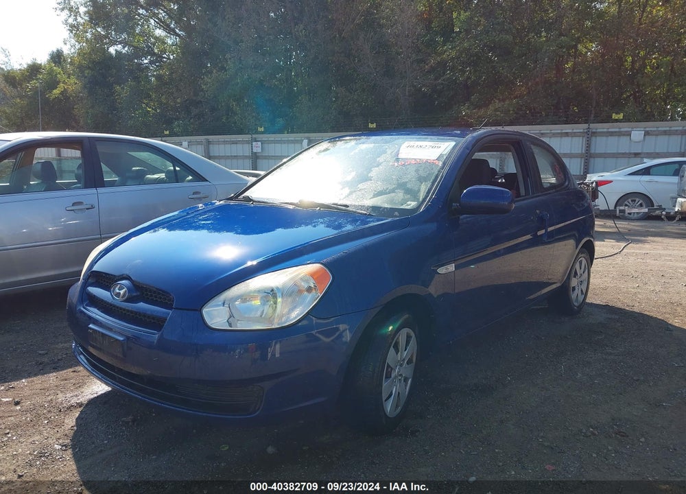 2010 HYUNDAI ACCENT GS VIN: KMHCM3AC1AU179358