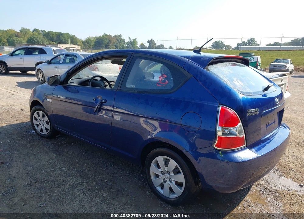 2010 HYUNDAI ACCENT GS VIN: KMHCM3AC1AU179358