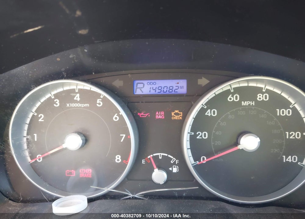 2010 HYUNDAI ACCENT GS VIN: KMHCM3AC1AU179358