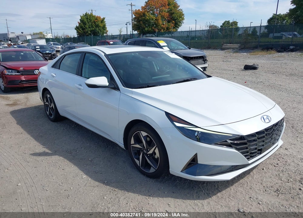 2021 HYUNDAI ELANTRA SEL VIN: 5NPLN4AG4MH043699