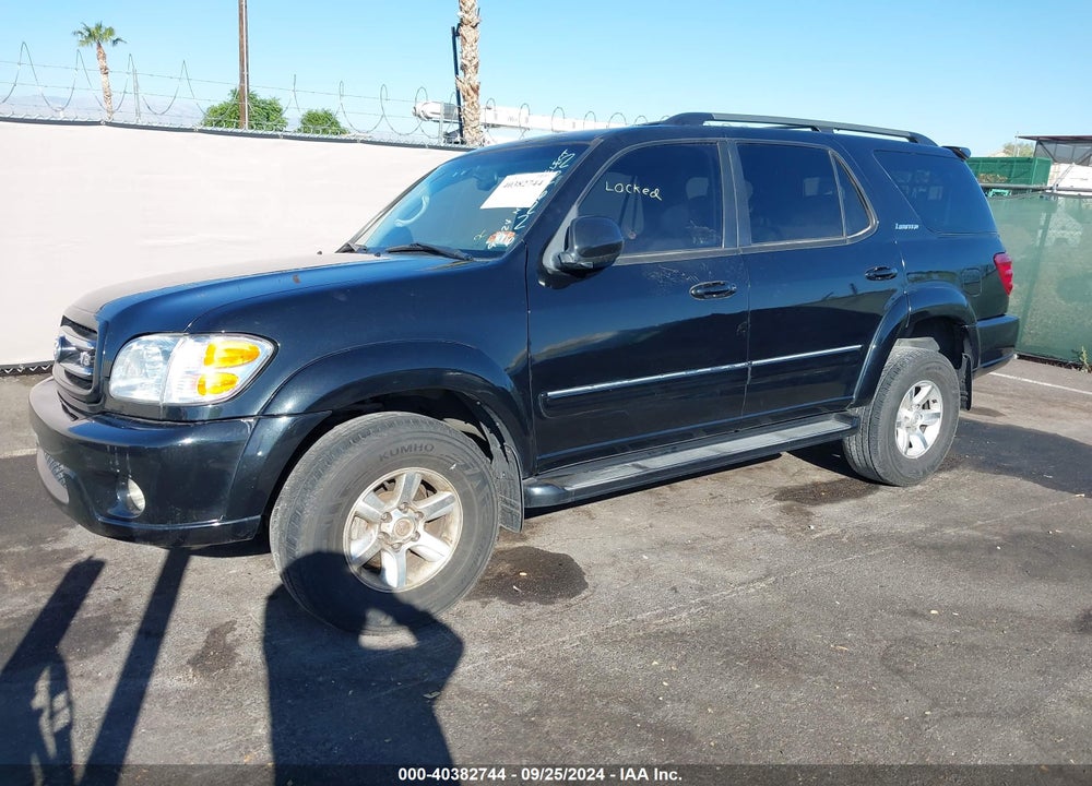 2004 TOYOTA SEQUOIA LIMITED V8 VIN: 5TDBT48A44S226226