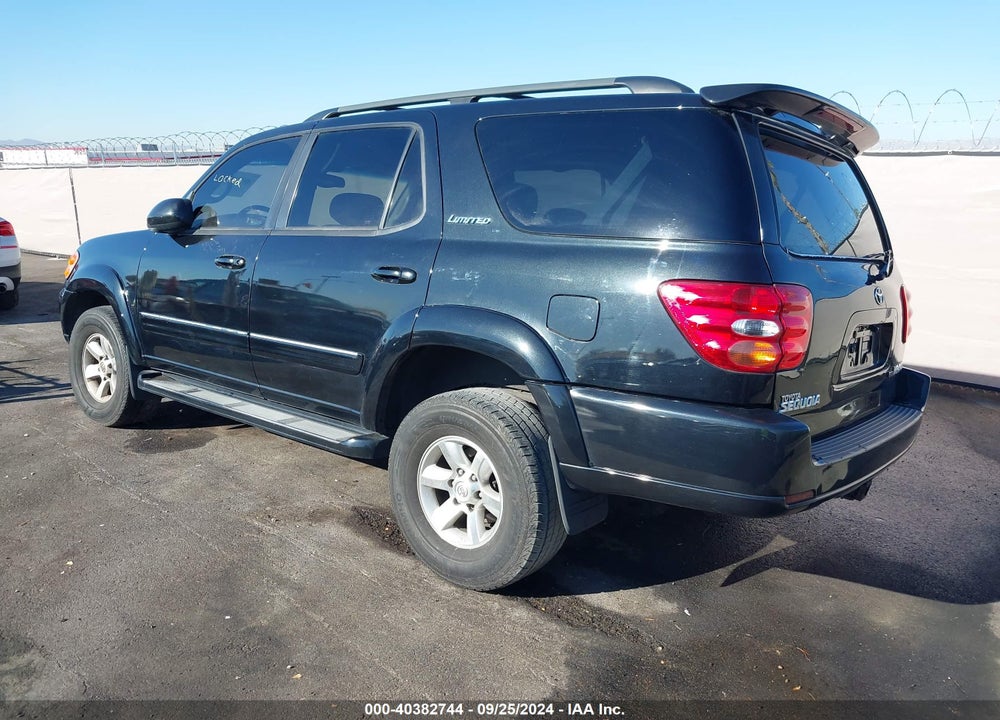 2004 TOYOTA SEQUOIA LIMITED V8 VIN: 5TDBT48A44S226226