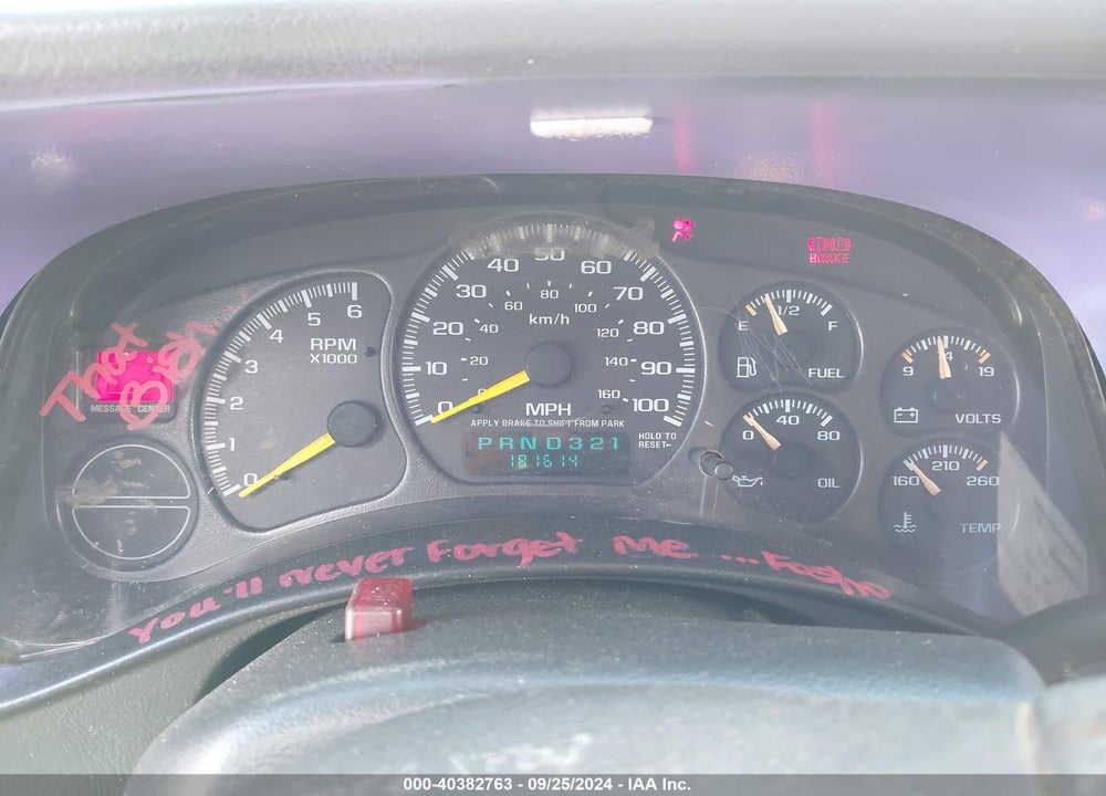 2000 CHEVROLET SILVERADO 1500 LS VIN: 2GCEC19V9Y1240987