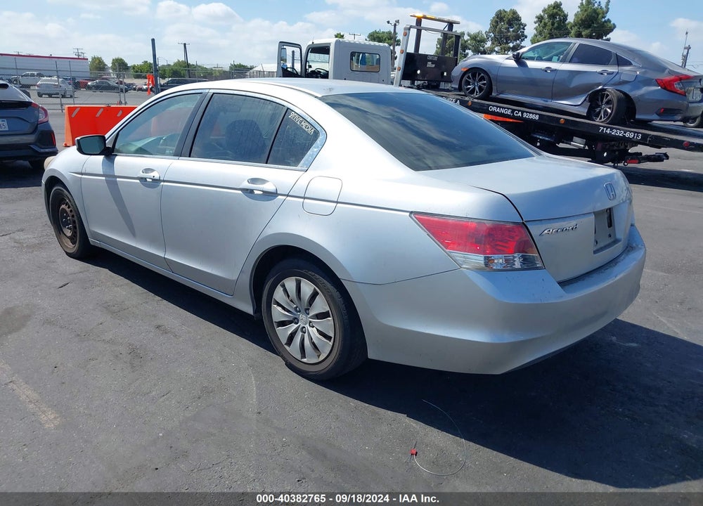 2010 HONDA ACCORD 2.4 LX VIN: 1HGCP2F30AA105219