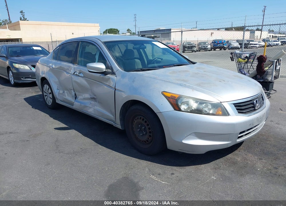 2010 HONDA ACCORD 2.4 LX VIN: 1HGCP2F30AA105219