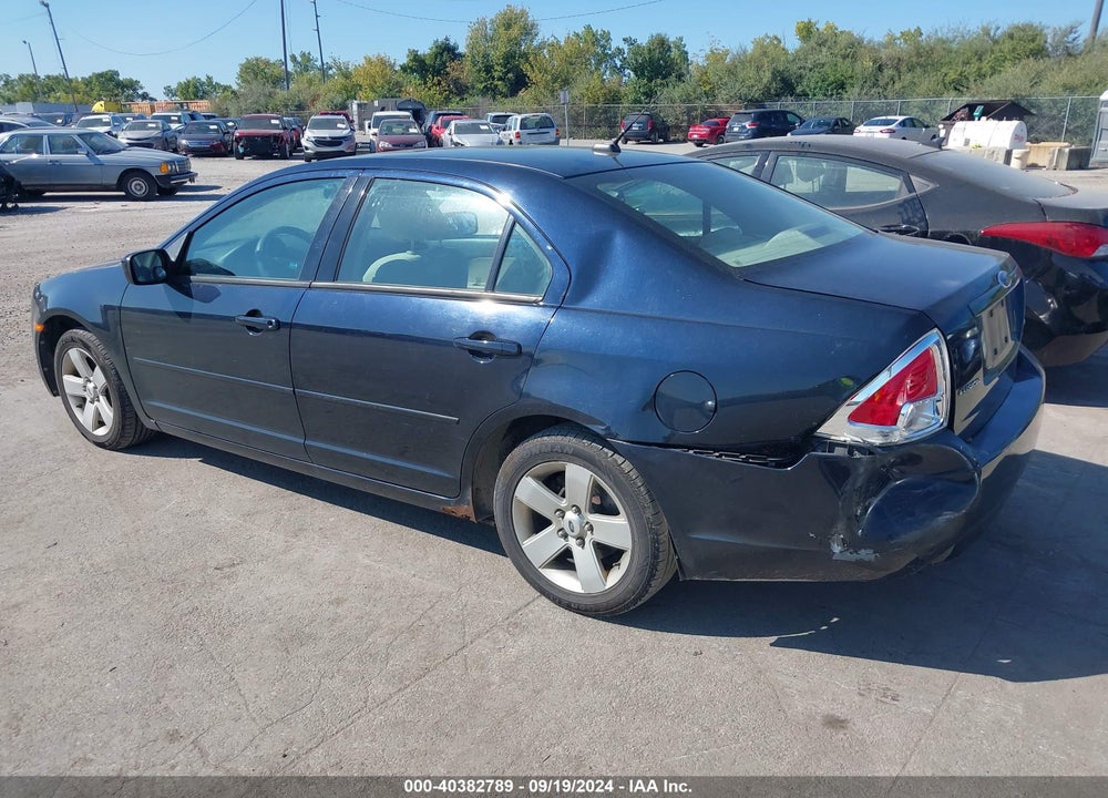 2009 FORD FUSION SE VIN: 3FAHP07Z89R205457