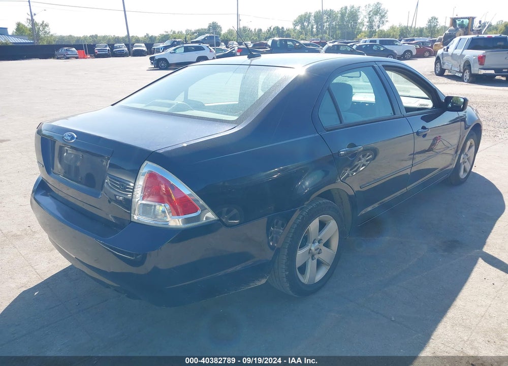 2009 FORD FUSION SE VIN: 3FAHP07Z89R205457
