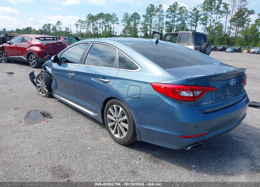 2017 HYUNDAI SONATA LIMITED VIN: 5NPE34AF9HH583805