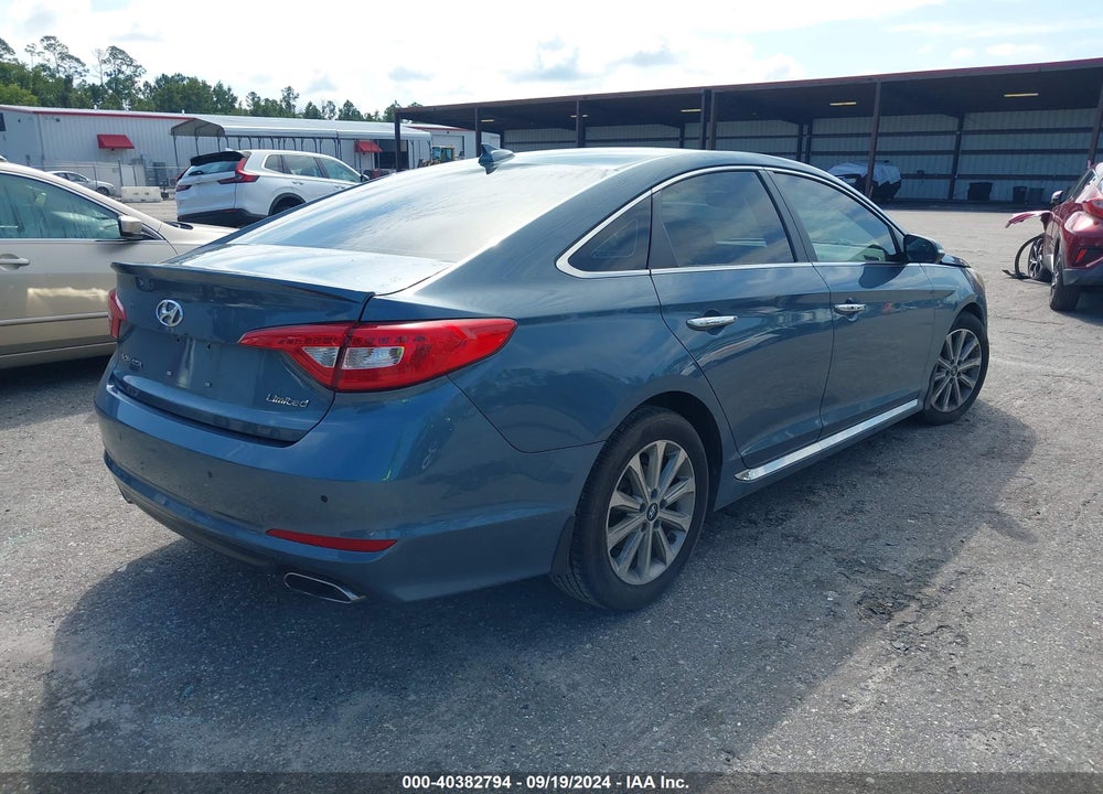 2017 HYUNDAI SONATA LIMITED VIN: 5NPE34AF9HH583805