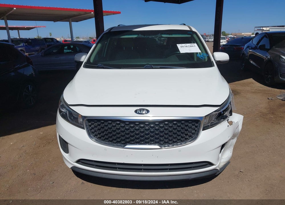 2017 KIA SEDONA LX VIN: KNDMB5C11H6333703