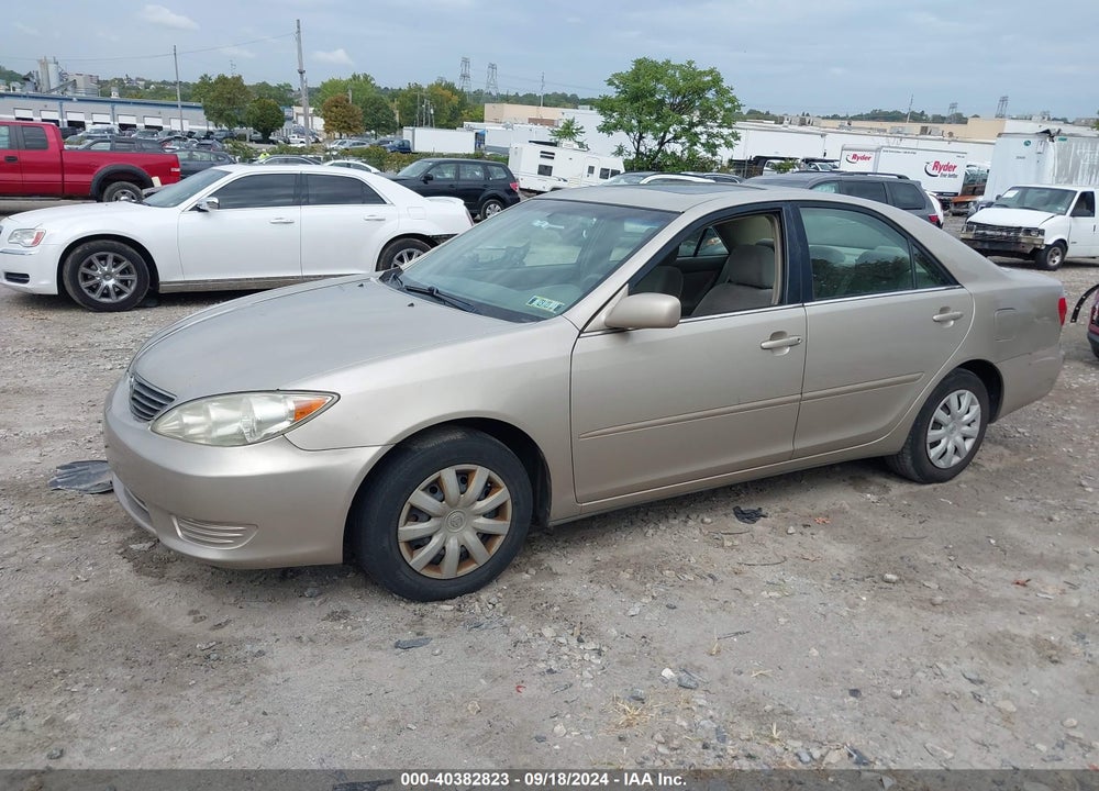 2005 TOYOTA CAMRY LE VIN: 4T1BE30K05U588670