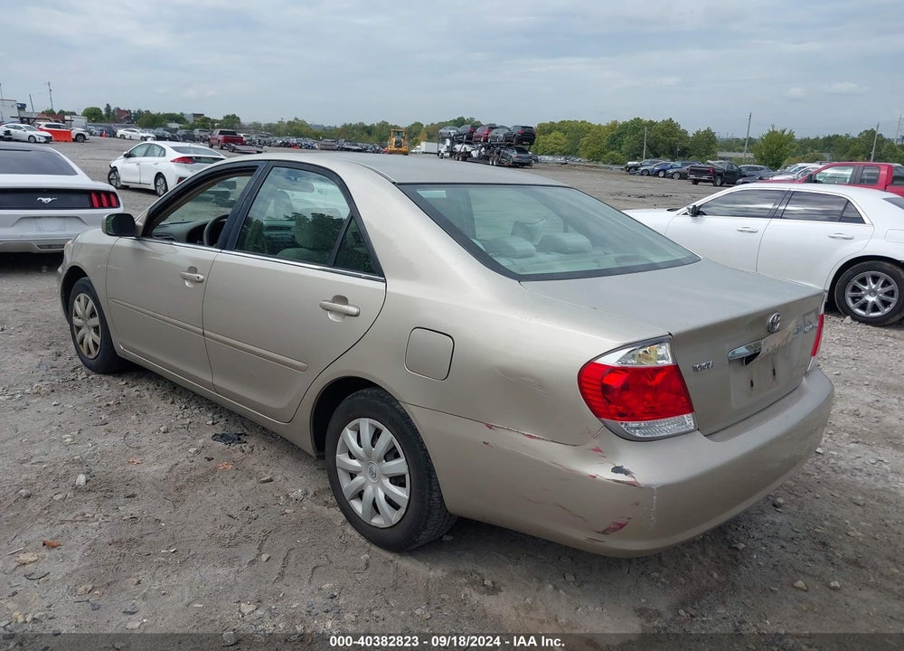 2005 TOYOTA CAMRY LE VIN: 4T1BE30K05U588670