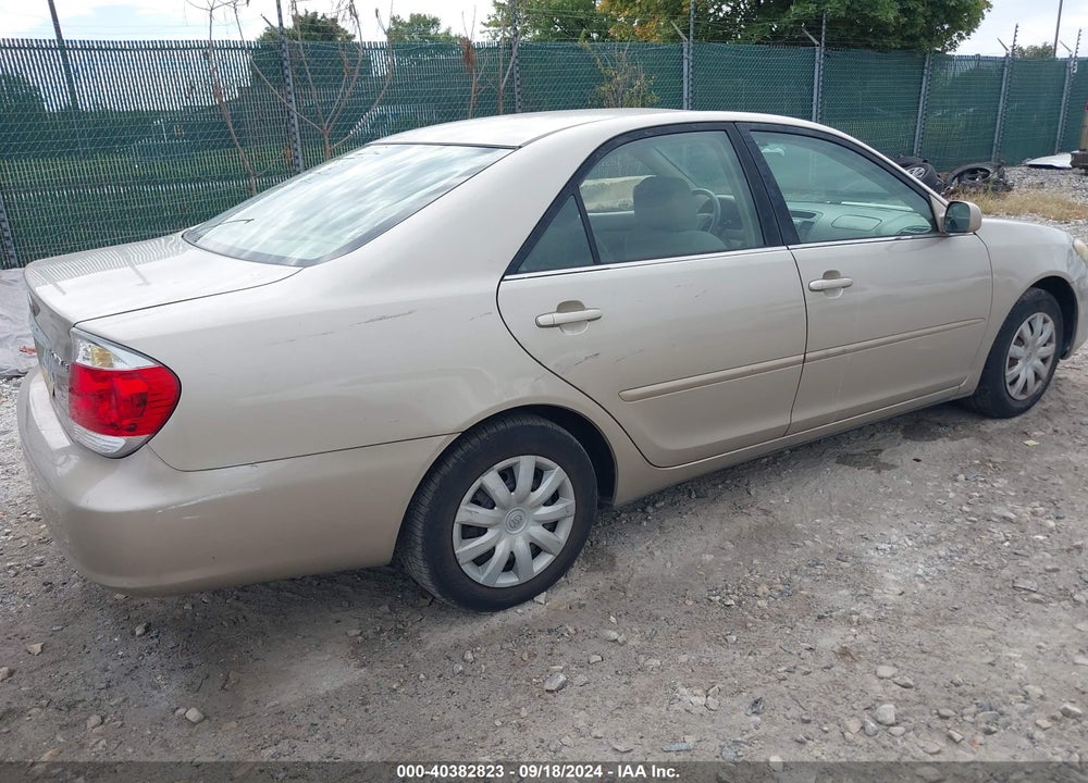 2005 TOYOTA CAMRY LE VIN: 4T1BE30K05U588670
