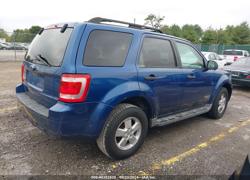 2008 FORD ESCAPE XLT VIN: 1FMCU03Z68KD77522