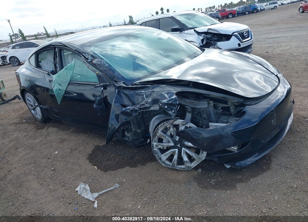 2022 TESLA MODEL 3 VIN: 5YJ3E1EA1NF360103