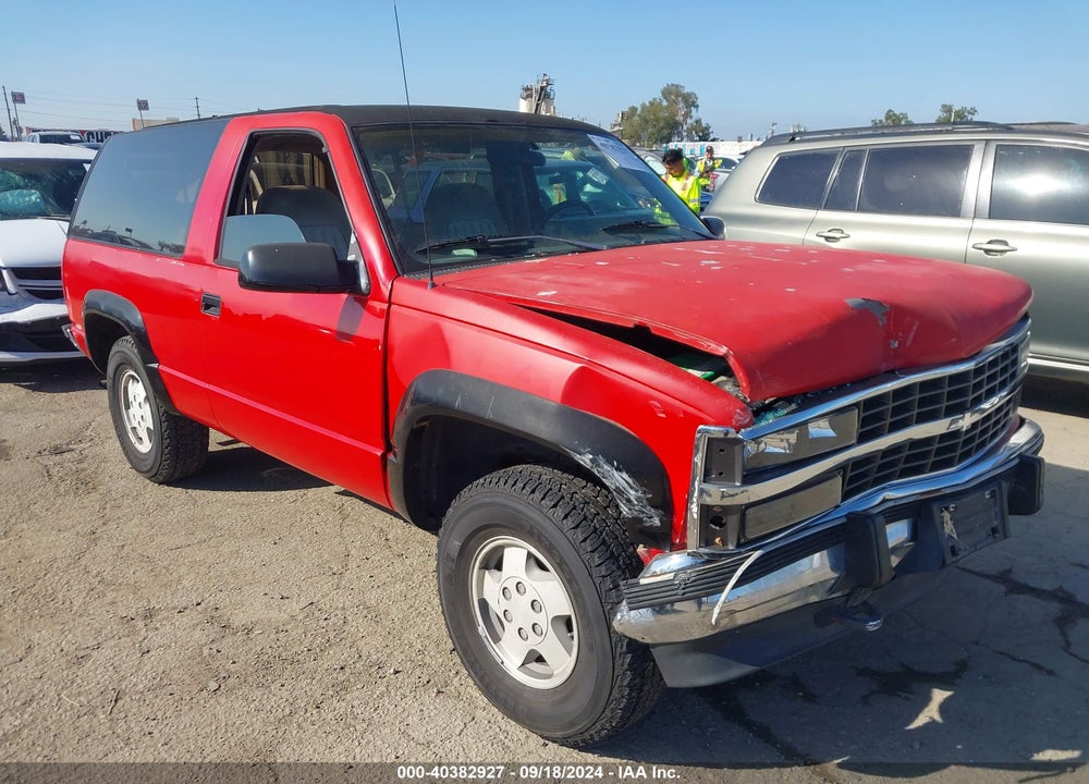 1993 CHEVROLET BLAZER K1500 VIN: 1GNEK18K9PJ330467
