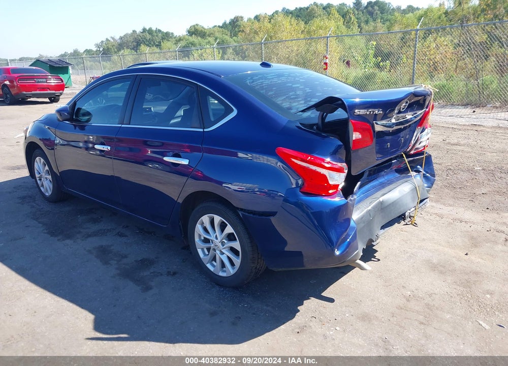 2018 NISSAN SENTRA SV VIN: 3N1AB7APXJL660217