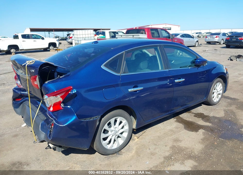 2018 NISSAN SENTRA SV VIN: 3N1AB7APXJL660217