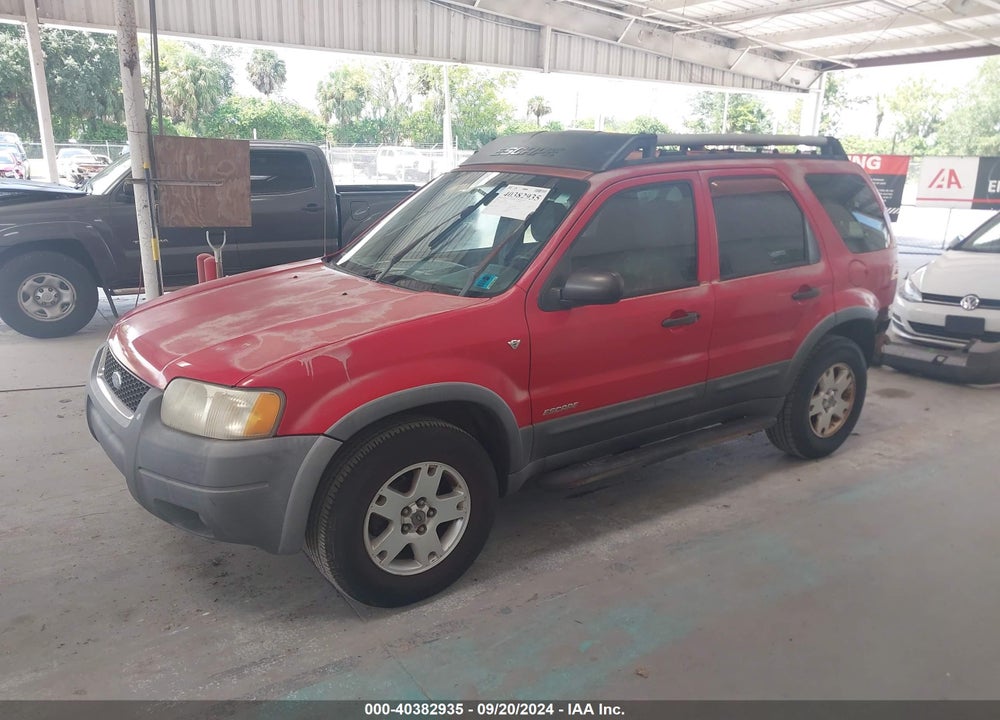 2002 FORD ESCAPE XLT VIN: 1FMYU04132KD57833