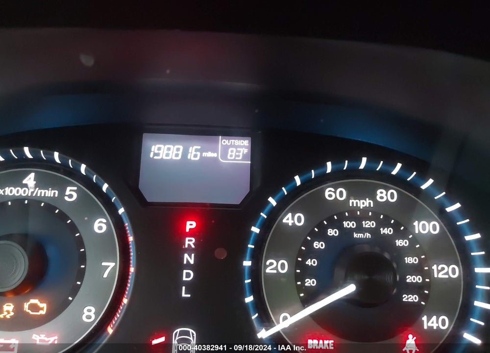 2011 HONDA ODYSSEY EX-L VIN: 5FNRL5H68BB058382
