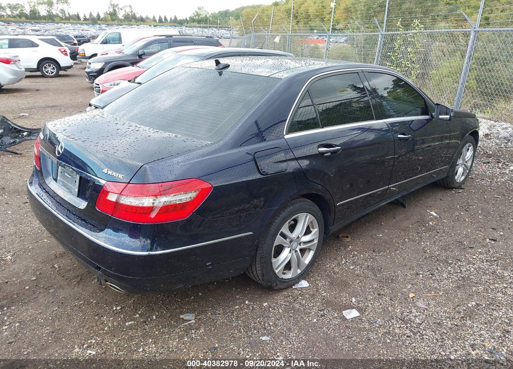 2011 MERCEDES-BENZ E 350 4MATIC VIN: WDDHF8HB3BA351557
