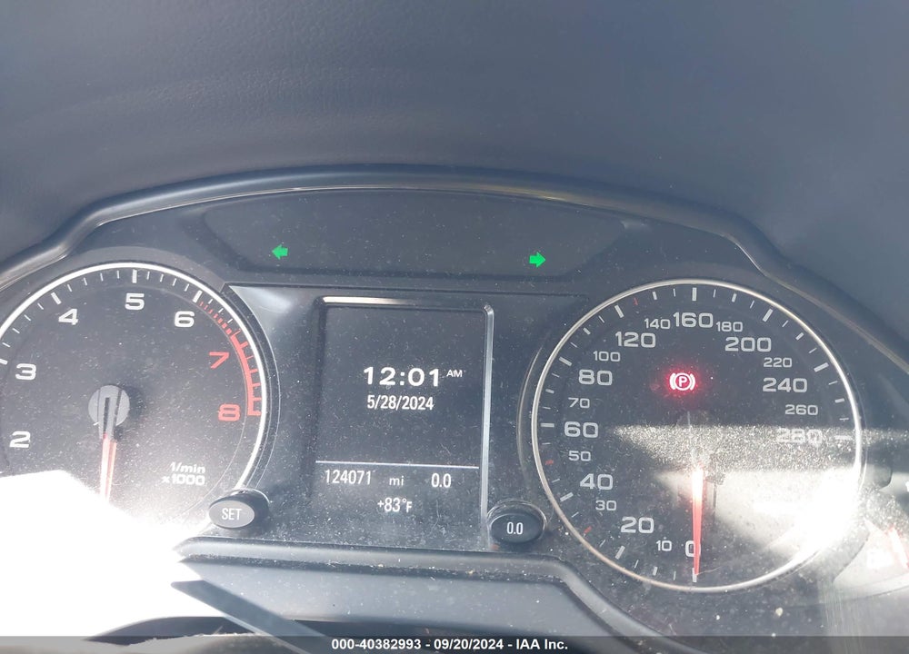 2012 AUDI Q5 VIN: WA1VFCFP4CA015409