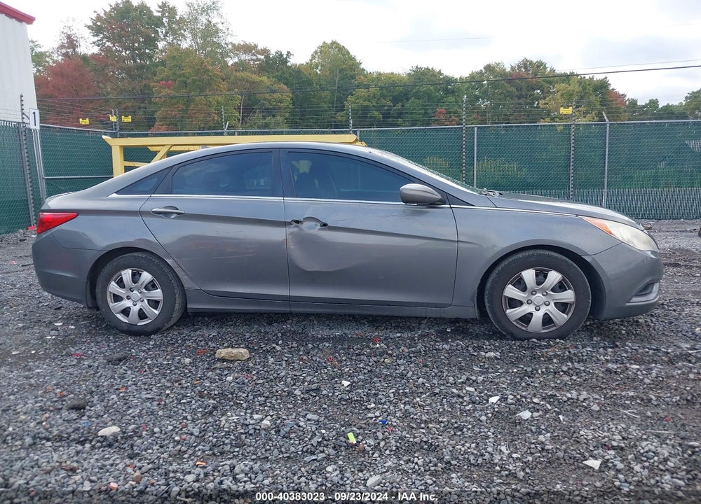 2011 HYUNDAI SONATA GLS VIN: 5NPEB4AC6BH166528