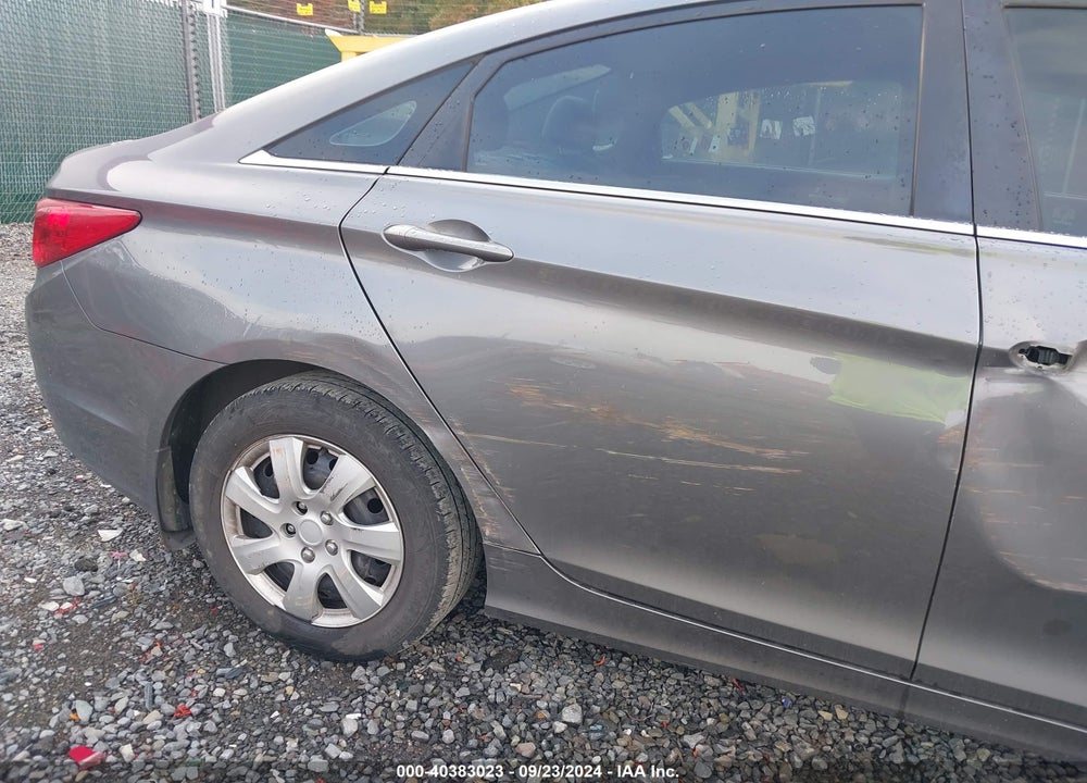 2011 HYUNDAI SONATA GLS VIN: 5NPEB4AC6BH166528
