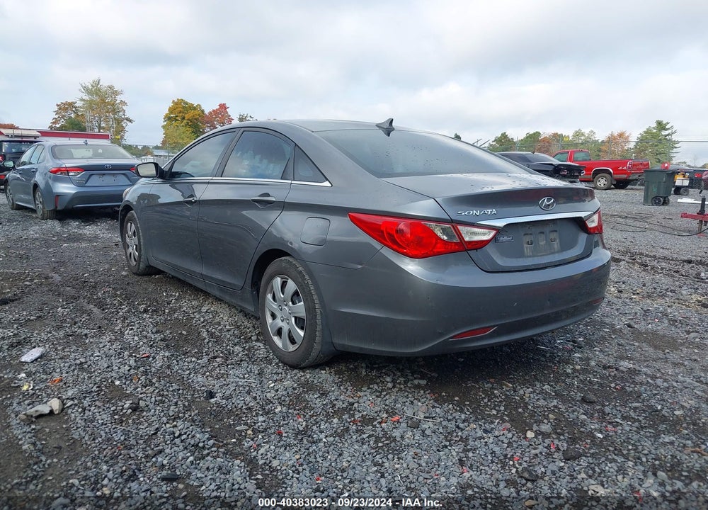 2011 HYUNDAI SONATA GLS VIN: 5NPEB4AC6BH166528