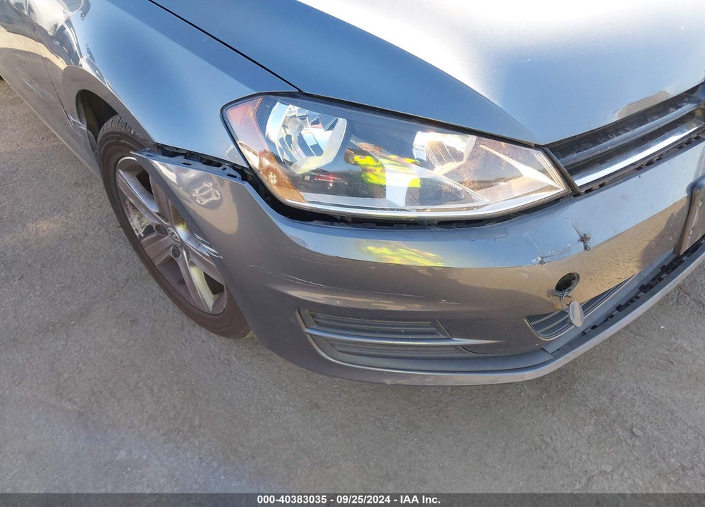 2017 VOLKSWAGEN GOLF TSI S 4-DOOR/TSI SE 4-DOOR/TSI SEL 4-DOOR/TSI WOLFSBURG EDITION 4-DOOR VIN: 3VW217AU4HM025294