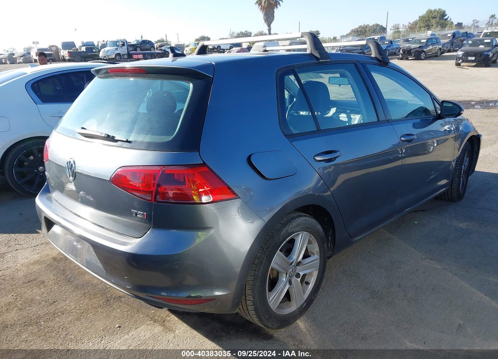 2017 VOLKSWAGEN GOLF TSI S 4-DOOR/TSI SE 4-DOOR/TSI SEL 4-DOOR/TSI WOLFSBURG EDITION 4-DOOR VIN: 3VW217AU4HM025294
