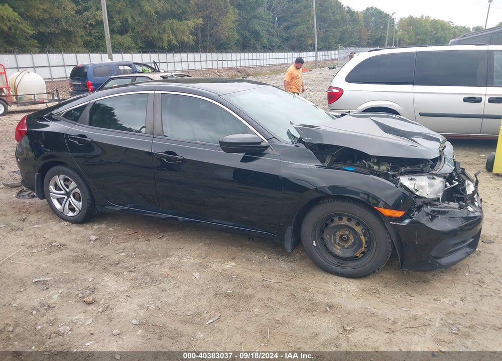 2017 HONDA CIVIC LX VIN: 19XFC2F50HE037682