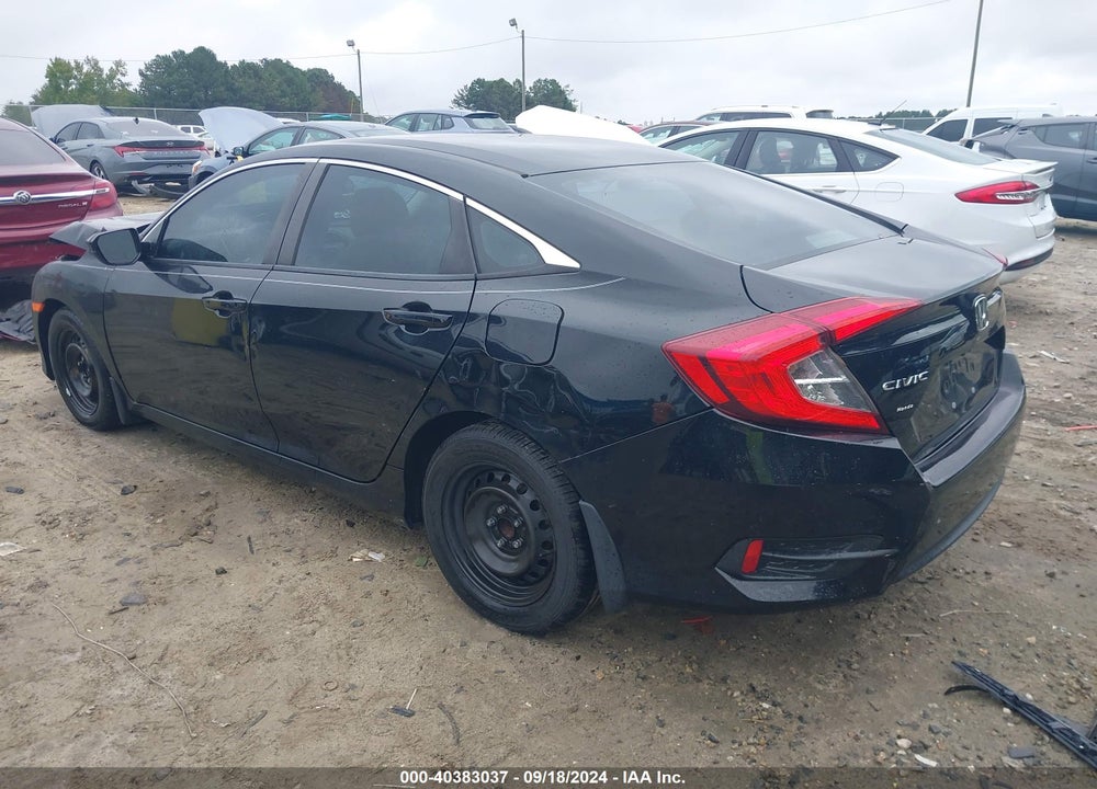 2017 HONDA CIVIC LX VIN: 19XFC2F50HE037682