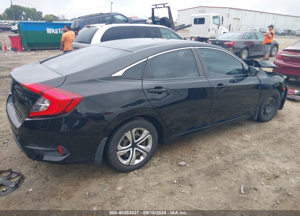 2017 HONDA CIVIC LX VIN: 19XFC2F50HE037682