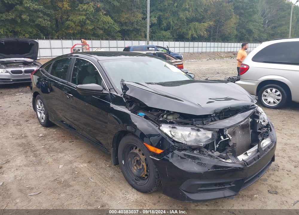 2017 HONDA CIVIC LX VIN: 19XFC2F50HE037682