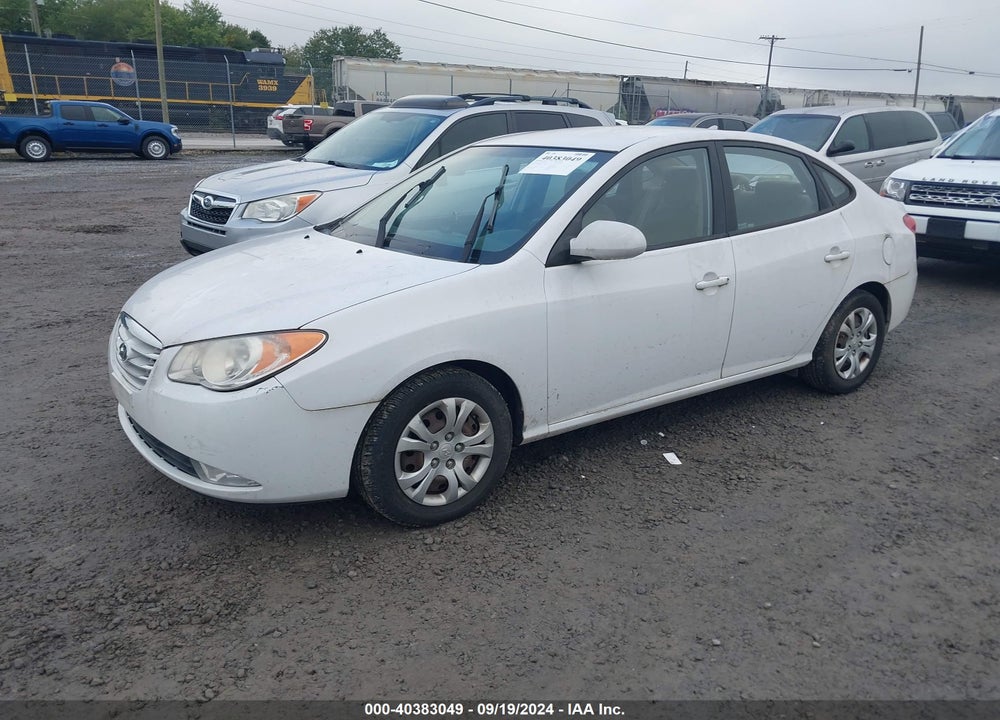 2010 HYUNDAI ELANTRA GLS VIN: KMHDU4ADXAU143039