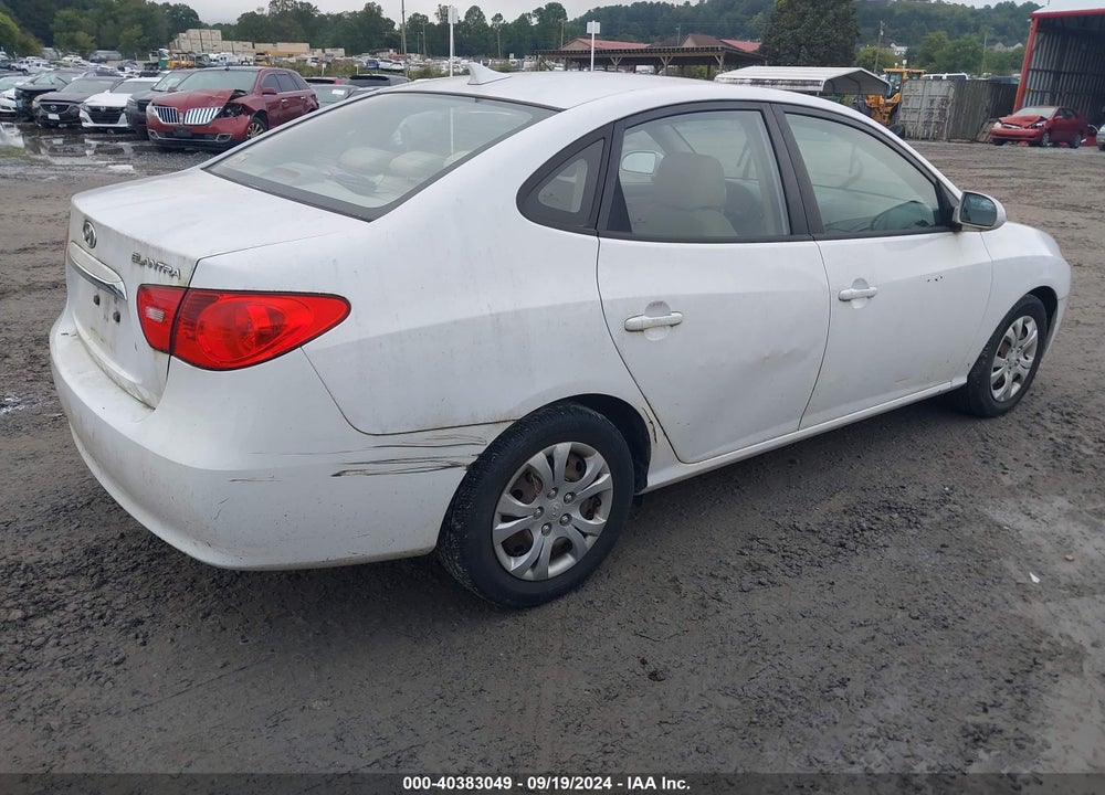 2010 HYUNDAI ELANTRA GLS VIN: KMHDU4ADXAU143039