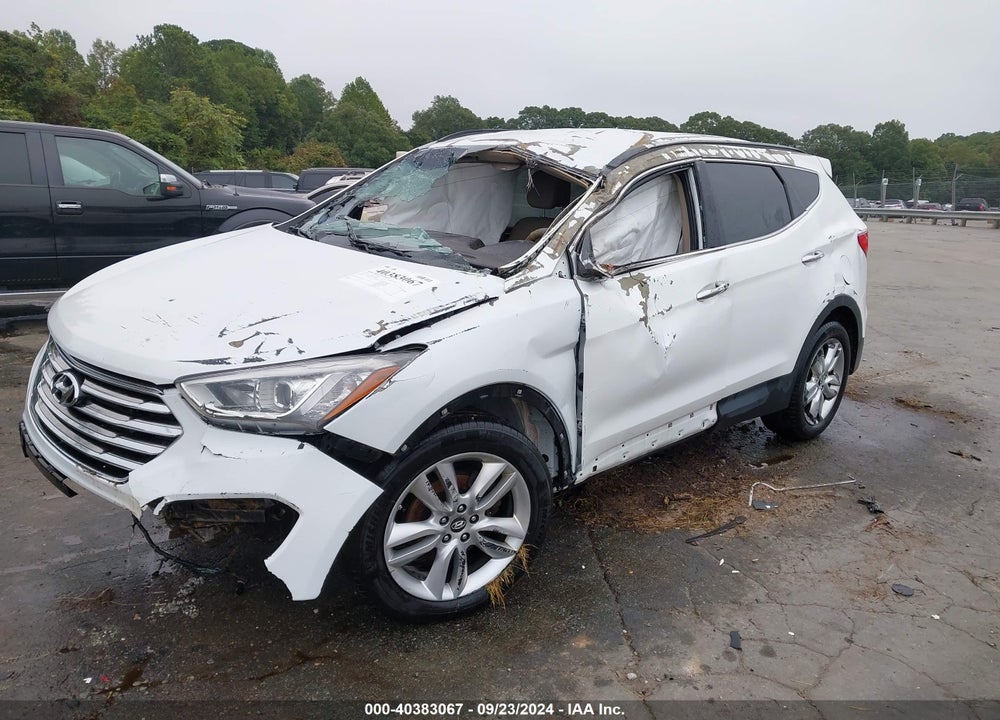 2013 HYUNDAI SANTA FE SPORT 2.0T VIN: 5XYZU3LA7DG110481