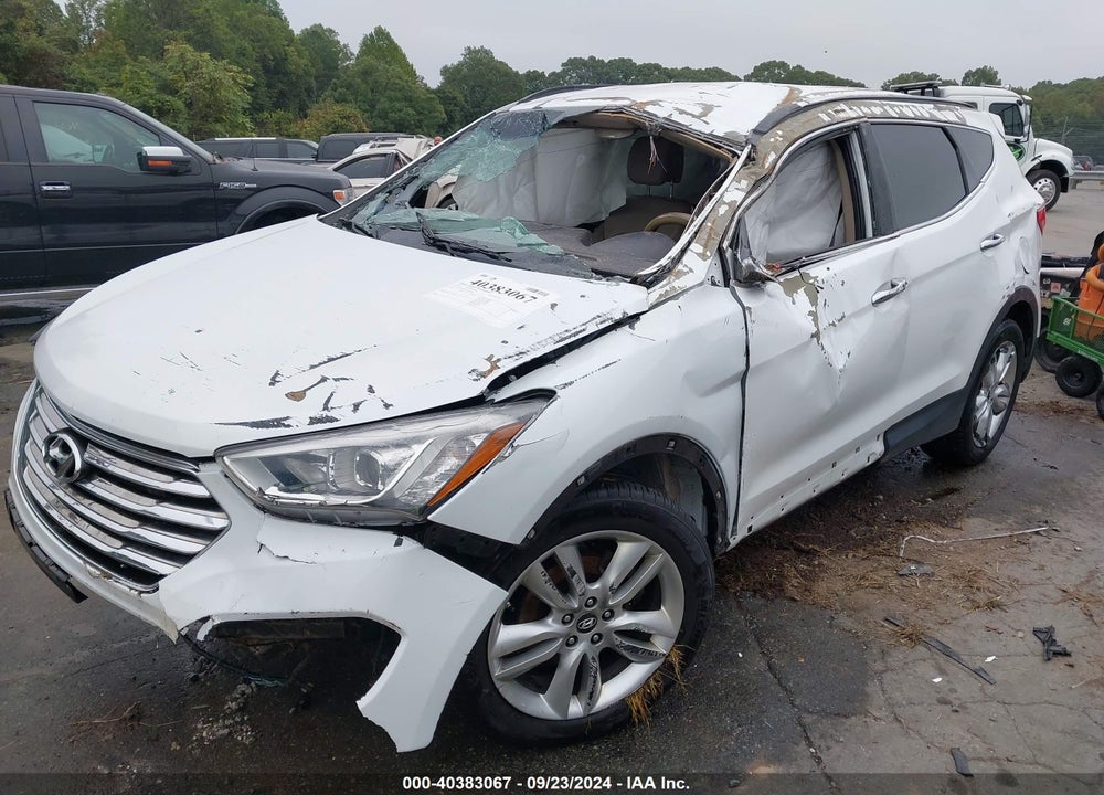 2013 HYUNDAI SANTA FE SPORT 2.0T VIN: 5XYZU3LA7DG110481