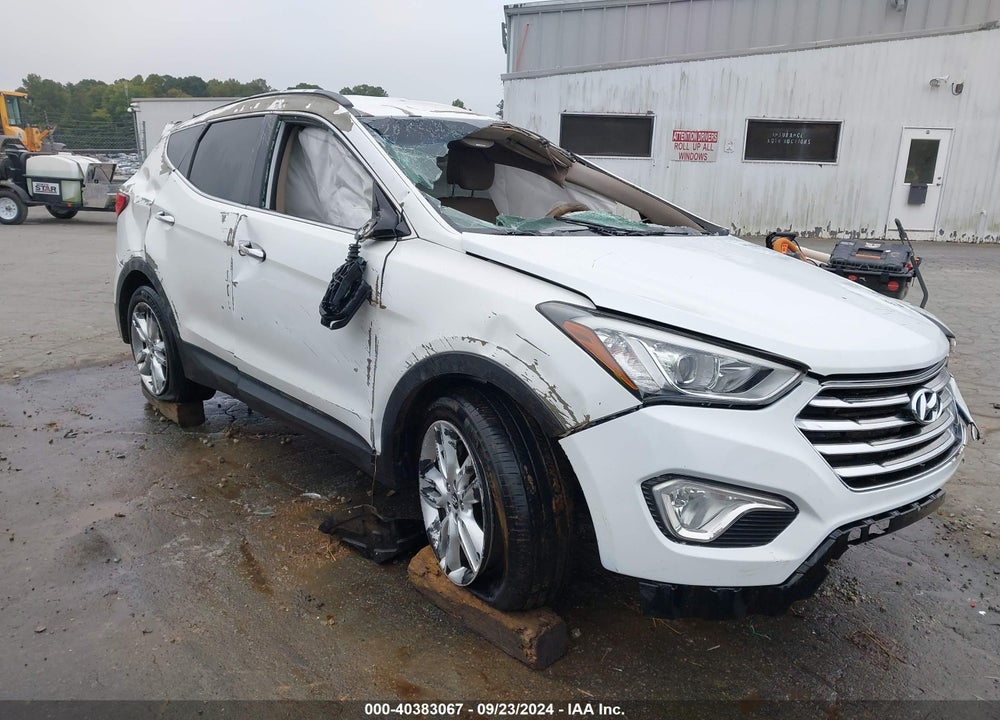 2013 HYUNDAI SANTA FE SPORT 2.0T VIN: 5XYZU3LA7DG110481