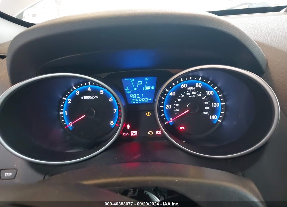 2012 HYUNDAI TUCSON LIMITED VIN: KM8JUCAC0CU544025