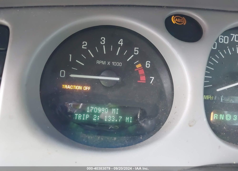 2002 BUICK LESABRE LIMITED VIN: 1G4HR54K12U127123