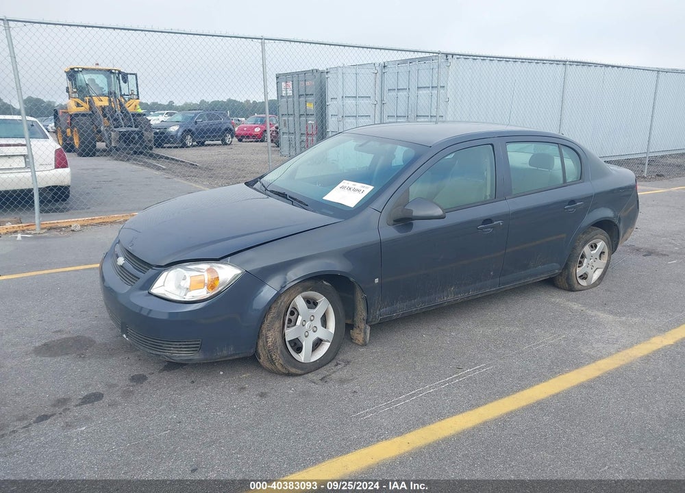 2008 CHEVROLET COBALT LT VIN: 1G1AL58F487245445