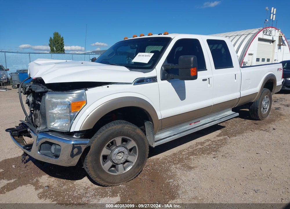 2011 FORD F-350 LARIAT VIN: 1FT8W3B66BEB80787