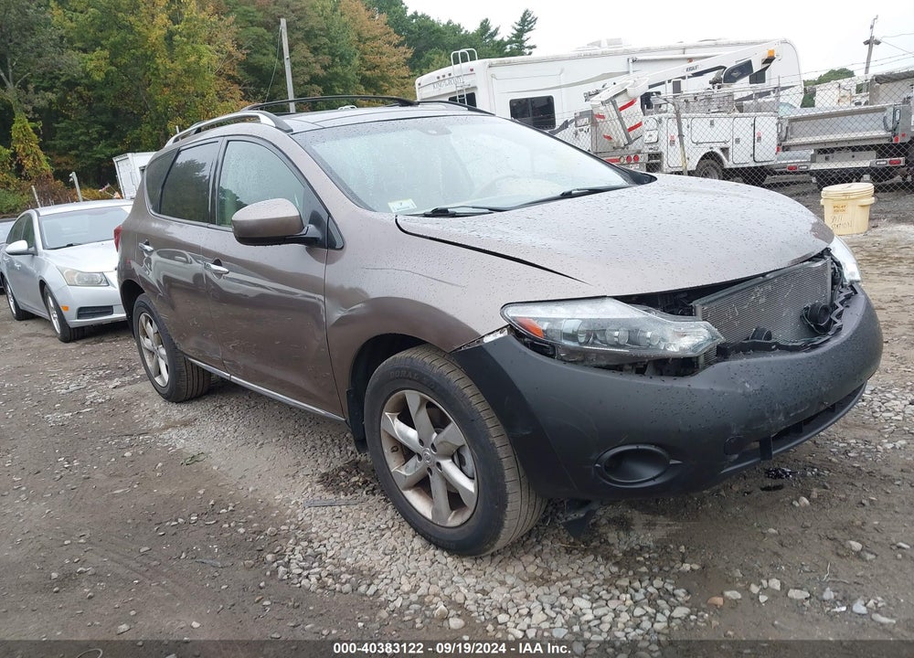 2010 NISSAN MURANO LE VIN: JN8AZ1MW9AW110711