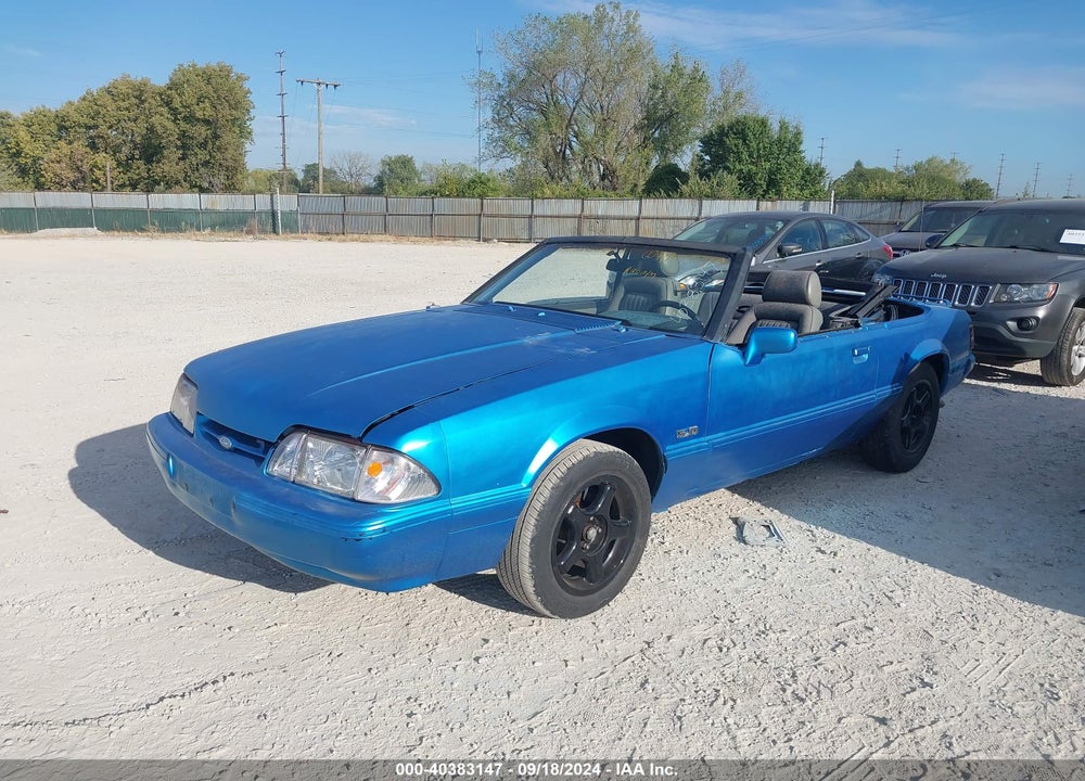 1989 FORD MUSTANG LX VIN: 1FABP44E2KF214236