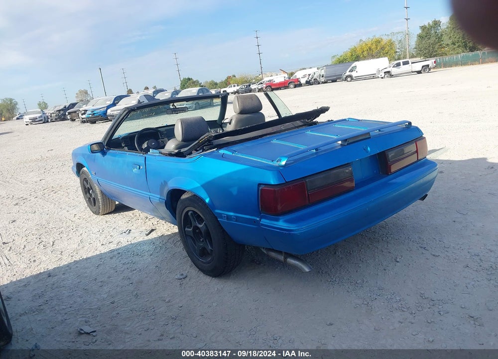 1989 FORD MUSTANG LX VIN: 1FABP44E2KF214236